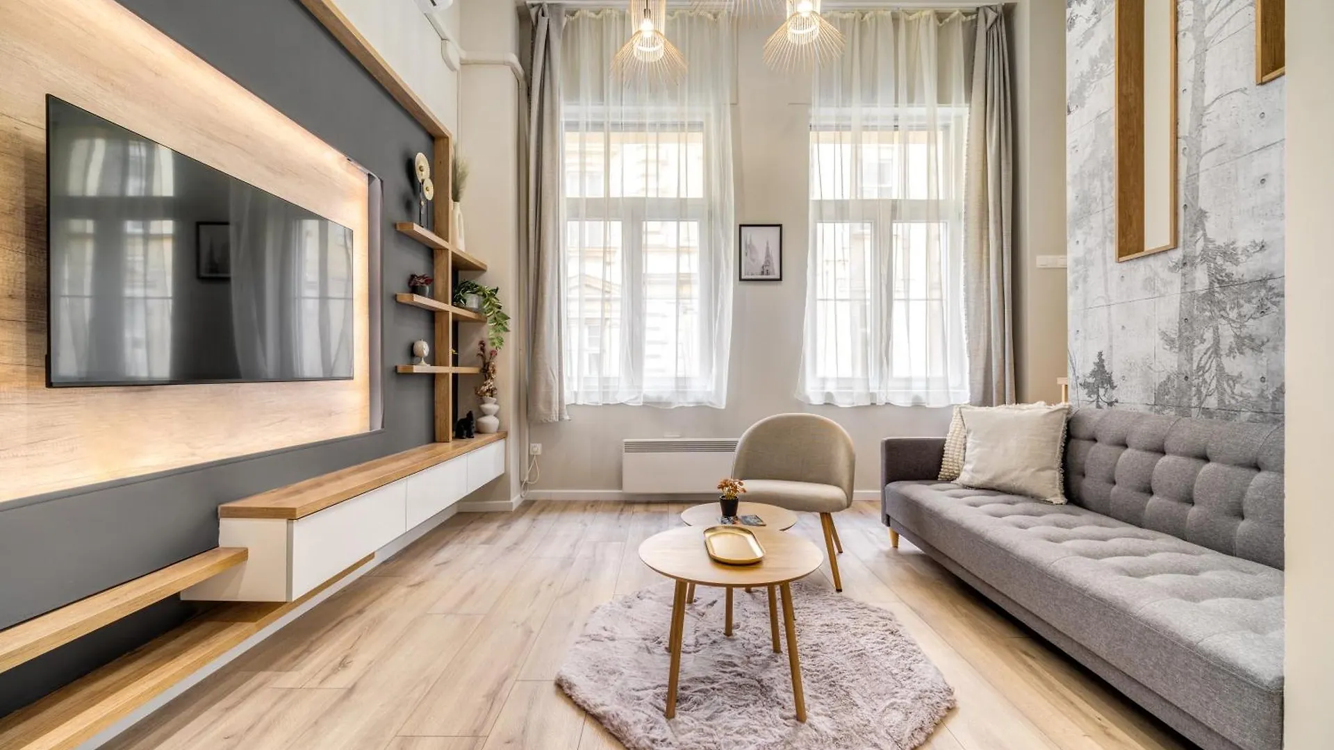 Rákóczi Stylish Entire Apartment Budapeşte